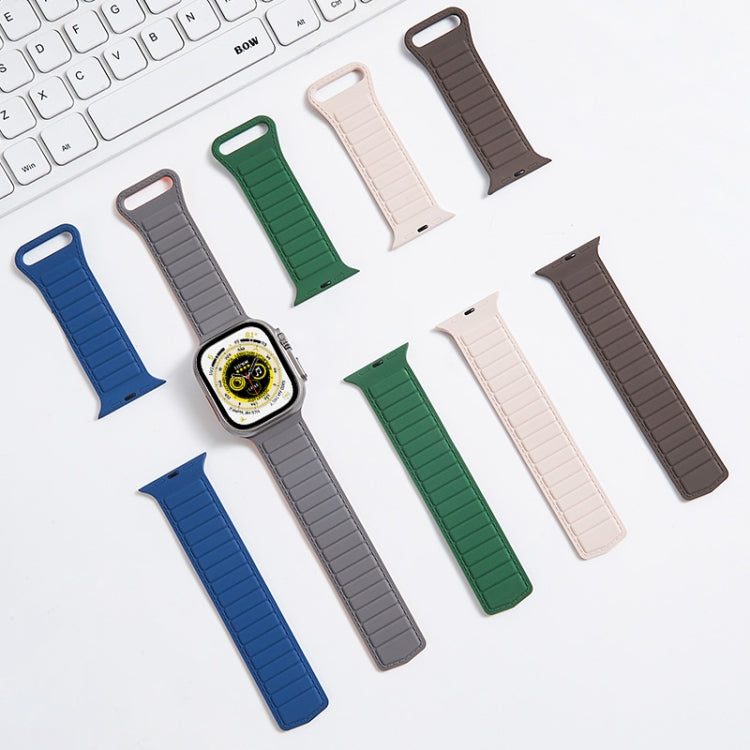 루프 자석 실리콘 시계줄, Apple Watch SE 2023 40mm용, Apple Watch Ultra 2 49mm용, Apple Watch 9 45mm용