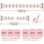 사다리 버클 메탈 시계줄, 애플 워치 울트라 49mm용, 애플 워치 8 41mm용, 애플 워치 8 45mm용, 애플 워치 SE 2022 40mm용, 애플 워치 SE 2022 44mm용, 애플 워치 7 41mm용, 애플 워치 7 45mm용, 애플 워치 SE 40mm용