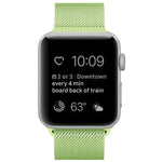 Apple Watch 시리즈용 밀라노 루프 자석 스테인리스 스틸 시계줄, 5 & 4 40mm / 3 & 2 & 1 38mm, 5 & 4 44mm / 3 & 2 & 1 42mm용