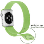 Apple Watch 시리즈용 밀라노 루프 자석 스테인리스 스틸 시계줄, 5 & 4 40mm / 3 & 2 & 1 38mm, 5 & 4 44mm / 3 & 2 & 1 42mm용