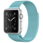Apple Watch 시리즈용 밀라노 루프 자석 스테인리스 스틸 시계줄, 5 & 4 40mm / 3 & 2 & 1 38mm, 5 & 4 44mm / 3 & 2 & 1 42mm용