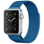 Apple Watch 시리즈용 밀라노 루프 자석 스테인리스 스틸 시계줄, 5 & 4 40mm / 3 & 2 & 1 38mm, 5 & 4 44mm / 3 & 2 & 1 42mm용