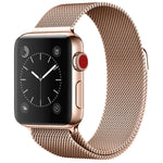 Apple Watch 시리즈용 밀라노 루프 자석 스테인리스 스틸 시계줄, 5 & 4 40mm / 3 & 2 & 1 38mm, 5 & 4 44mm / 3 & 2 & 1 42mm용
