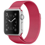 Apple Watch 시리즈용 밀라노 루프 자석 스테인리스 스틸 시계줄, 5 & 4 40mm / 3 & 2 & 1 38mm, 5 & 4 44mm / 3 & 2 & 1 42mm용