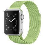 Apple Watch 시리즈용 밀라노 루프 자석 스테인리스 스틸 시계줄, 5 & 4 40mm / 3 & 2 & 1 38mm, 5 & 4 44mm / 3 & 2 & 1 42mm용