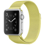 Apple Watch 시리즈용 밀라노 루프 자석 스테인리스 스틸 시계줄, 5 & 4 40mm / 3 & 2 & 1 38mm, 5 & 4 44mm / 3 & 2 & 1 42mm용