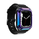Armor Case Integrated TPU Watch Band, For Apple Watch SE 2025 / 2023 44mm, For Apple Watch SE 2025 / 2023 40mm, For Apple Watch Series 11 / 10 42mm, For Apple Watch Ultra 3 / 2 49mm, For Apple Watch 9 45mm, For Apple Watch 9 41mm                       ...