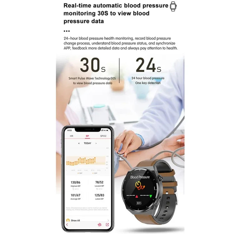TK20 1.39인치 실리콘 밴드 스마트워치, 심전도(ECG) / 원격 가족 돌봄 / 체온 모니터링 지원, 실리콘 밴드 (레드), 실리콘 밴드 (블랙), 실리콘 밴드 (블루)