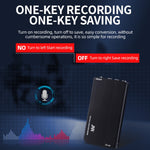 JNN M2 초슬림 HD 노이즈 감소 지능형 제어 음성 녹음기, 4GB, 8GB, 16GB, 32GB, 64GB