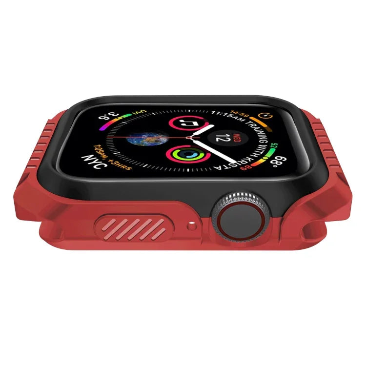 충격 방지 투톤 보호 케이스, Apple Watch 시리즈 3 & 2 & 1 42mm용, Apple Watch 시리즈 6 & SE & 5 & 4 44mm용