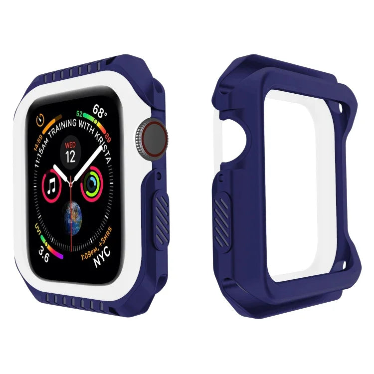 충격 방지 투톤 보호 케이스, Apple Watch 시리즈 3 & 2 & 1 42mm용, Apple Watch 시리즈 6 & SE & 5 & 4 44mm용