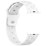 축구공 텍스처 실리콘 시계줄, 애플 워치 4 44mm용, 애플 워치 4 40mm용, 애플 워치 3 38mm용, 애플 워치 3 42mm용
