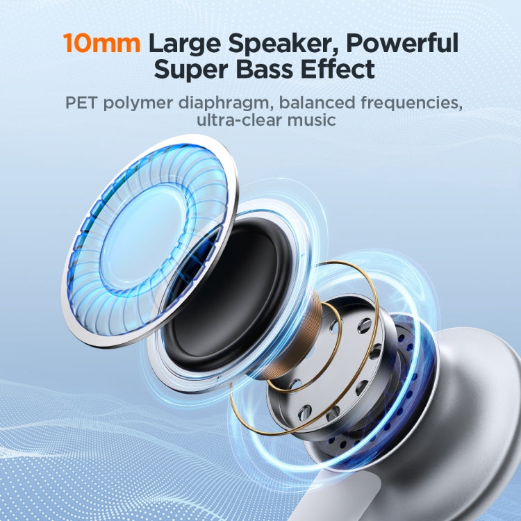 JOYROOM JR-EW03 3.5mm 인이어 메탈 유선 이어폰, 길이: 1.2m