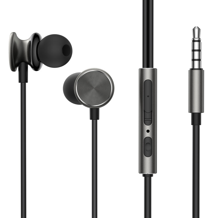 JOYROOM JR-EW03 3.5mm 인이어 메탈 유선 이어폰, 길이: 1.2m