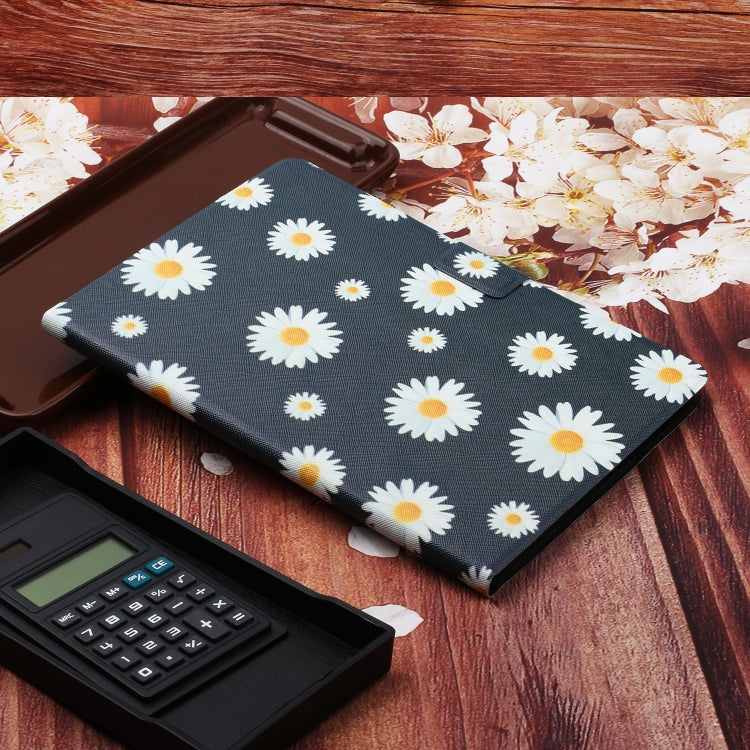 Flower Pattern Horizontal Flip Leather Case with Card Slots & Holder, For iPad Mini 2019, For iPad Mini 4 & 3 & 2 & 1