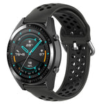 22mm Universal Sports Two Colors Silicone Replacement Strap Watchband