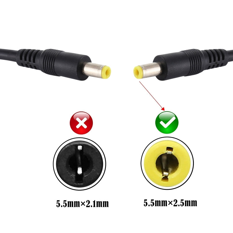 DC 전원 플러그 5.5 x 2.5mm 수-수 어댑터 커넥터 케이블, 50cm, 1m, 1.5m