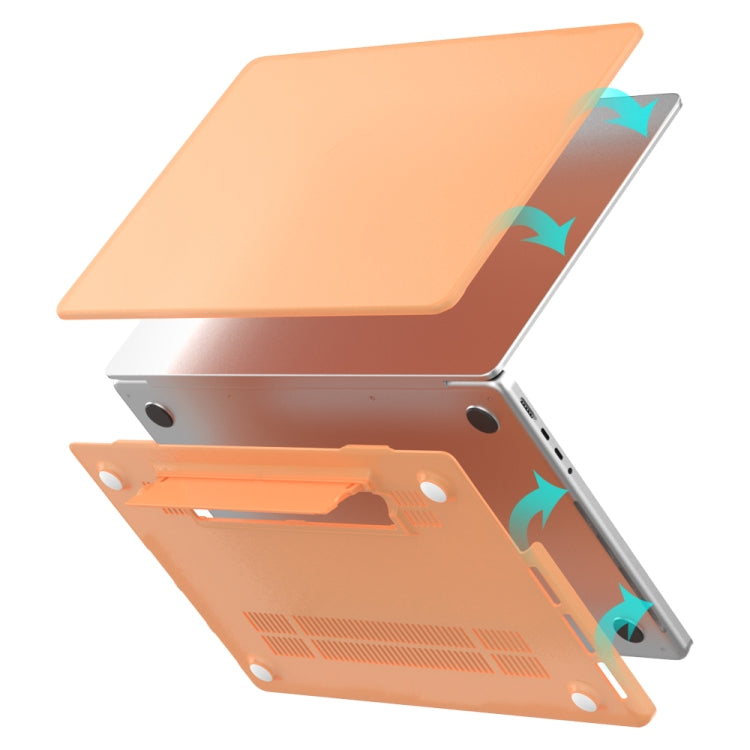 서리 낀 반투명 노트북 보호 케이스, Macbook Air 13인치 A1932/A2179/A2337용, MacBook Pro 16인치 A2141용, Macbook Air 13.3인치 A1466 / A1369용