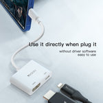 Yesido HM06 8핀 to HDMI 오디오 비디오 어댑터, HM06