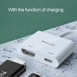 Yesido HM06 8핀 to HDMI 오디오 비디오 어댑터, HM06