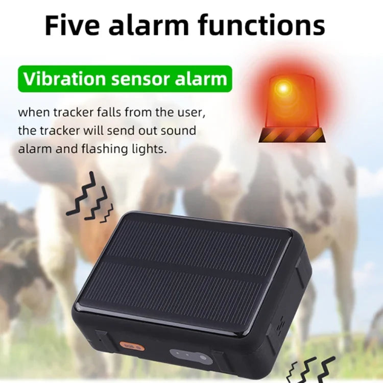 V44 Solar Energy Waterproof Cattle and Sheep GPS Tracker, V44 GPS Tracker