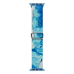 Painted Pattern Nylon Replacement Watch Band, For Apple Watch 9 45mm, For Apple Watch SE 2022 40mm, For Apple Watch 9 41mm, For Apple Watch SE 2022 44mm, For Apple Watch 7 41mm, For Apple Watch 7 45mm
