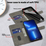 Crystal 3D Shockproof Protective Leather Phone Case, For iPhone 12 mini / 13 mini, For iPhone 12 / 12 Pro