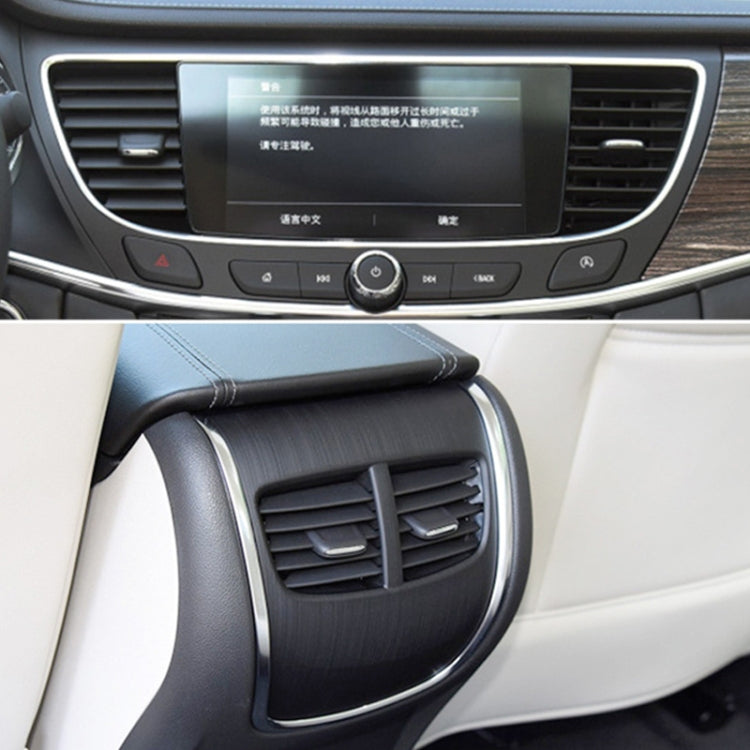 For Buick LaCrosse 2016-2021 Left-hand Drive Car Air Conditioning Air Outlet Paddle 26680098, Front Row Left Side, Front Row Middle Left Side, Front Row Middle Right Side, Front Row Right Side, Rear Row Middle Left Side, Rear Row Middle Right Side