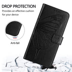 Embossed Butterfly Leather Phone Case, For iPhone 17e / 16e, For iPhone 17 Pro Max, For iPhone 17 Pro, For iPhone 17, For iPhone Air, For iPhone 16 Pro Max