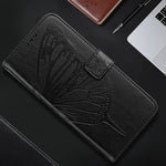 Embossed Butterfly Leather Phone Case, For iPhone 17e / 16e, For iPhone 17 Pro Max, For iPhone 17 Pro, For iPhone 17, For iPhone Air, For iPhone 16 Pro Max