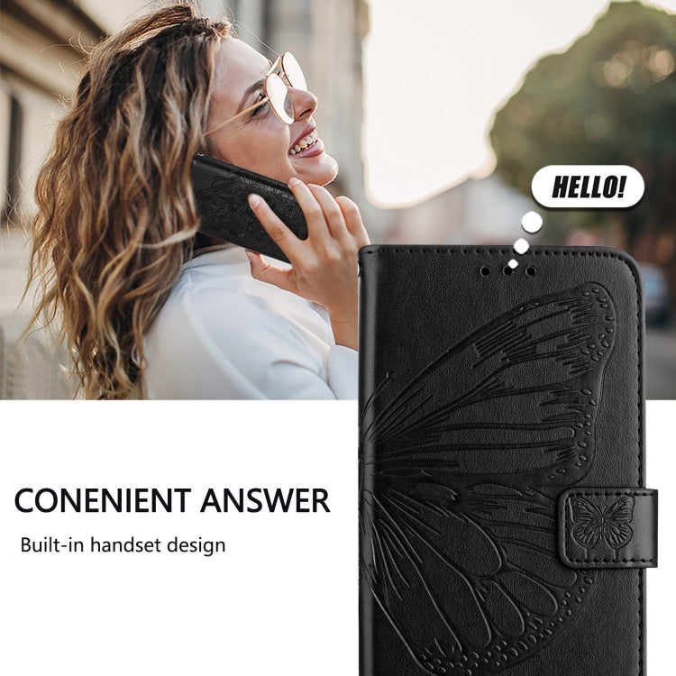 Embossed Butterfly Leather Phone Case, For iPhone 17e / 16e, For iPhone 17 Pro Max, For iPhone 17 Pro, For iPhone 17, For iPhone Air, For iPhone 16 Pro Max