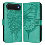 Embossed Butterfly Leather Phone Case, For iPhone 17e / 16e, For iPhone 17 Pro Max, For iPhone 17 Pro, For iPhone 17, For iPhone Air, For iPhone 16 Pro Max