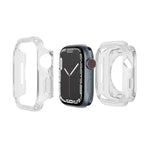 2-in-1 PC Hybrid TPU Armor Watch Case, For Apple Watch Series 6 / 5 / 4 / SE 44mm, For Apple Watch Series 6 / 5 / 4 / SE 40mm, For Apple Watch Ultra 3 / 2 / 1 49mm, For Apple Watch Series 9 / 8 / 7 45mm, For Apple Watch Series 9 / 8 / 7 41mm