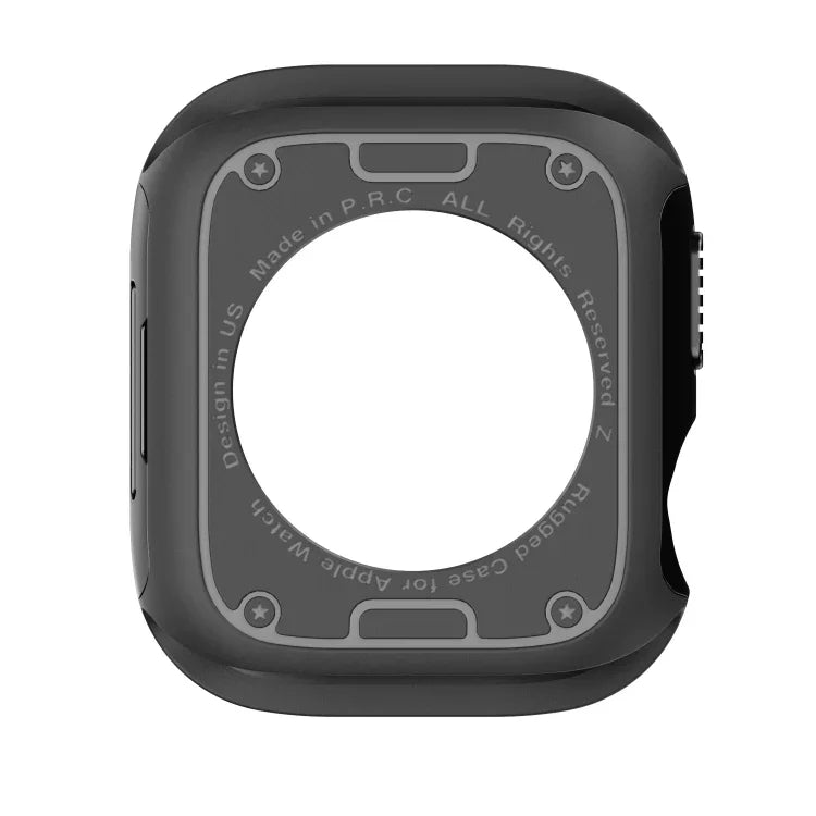 2-in-1 PC Hybrid TPU Armor Watch Case, For Apple Watch Series 6 / 5 / 4 / SE 44mm, For Apple Watch Series 6 / 5 / 4 / SE 40mm, For Apple Watch Ultra 3 / 2 / 1 49mm, For Apple Watch Series 9 / 8 / 7 45mm, For Apple Watch Series 9 / 8 / 7 41mm