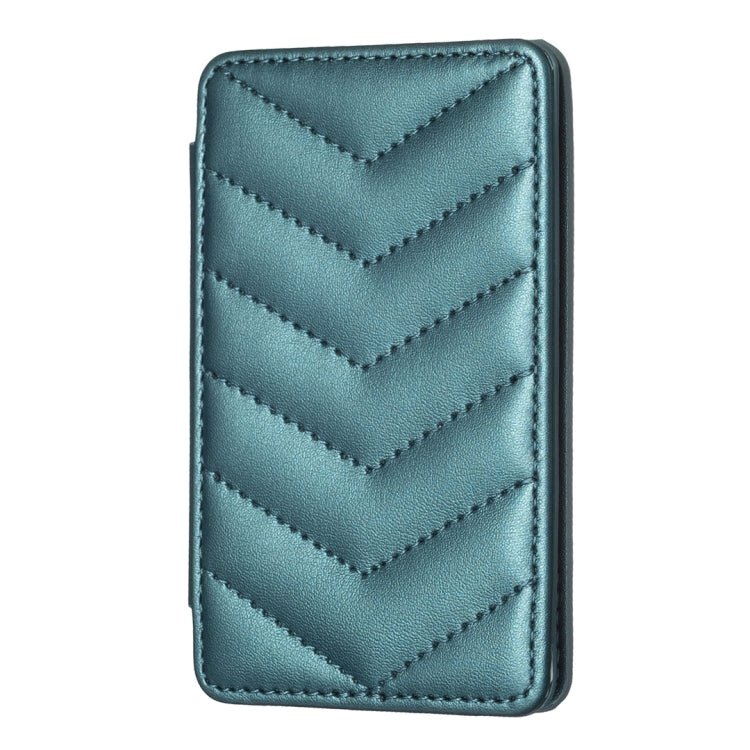 BFK02 Wave Pattern Card Bag Mobile Phone Back Sticker
