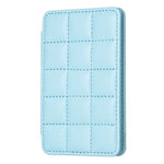BFK01 Grid Pattern Card Bag Mobile Phone Back Sticker
