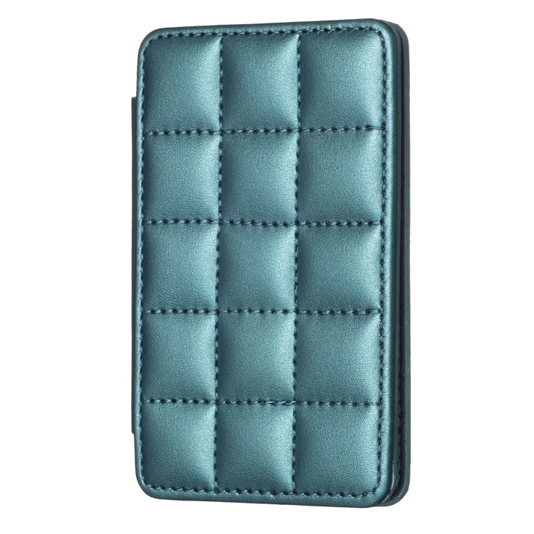 BFK01 Grid Pattern Card Bag Mobile Phone Back Sticker