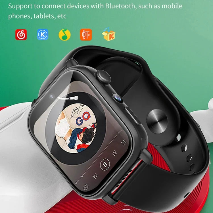 UNIWA X1S 1.9인치 IP67 방수 4G 안드로이드 8.1 듀얼 카메라 스마트 시계 온도 측정 지원, 1G+8G, 2G+16G