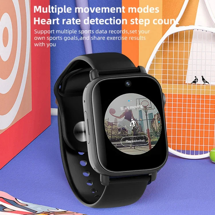 UNIWA X1S 1.9인치 IP67 방수 4G 안드로이드 8.1 듀얼 카메라 스마트 시계 온도 측정 지원, 1G+8G, 2G+16G