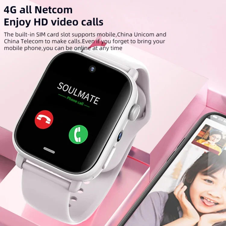 UNIWA X1S 1.9인치 IP67 방수 4G 안드로이드 8.1 듀얼 카메라 스마트 시계 온도 측정 지원, 1G+8G, 2G+16G
