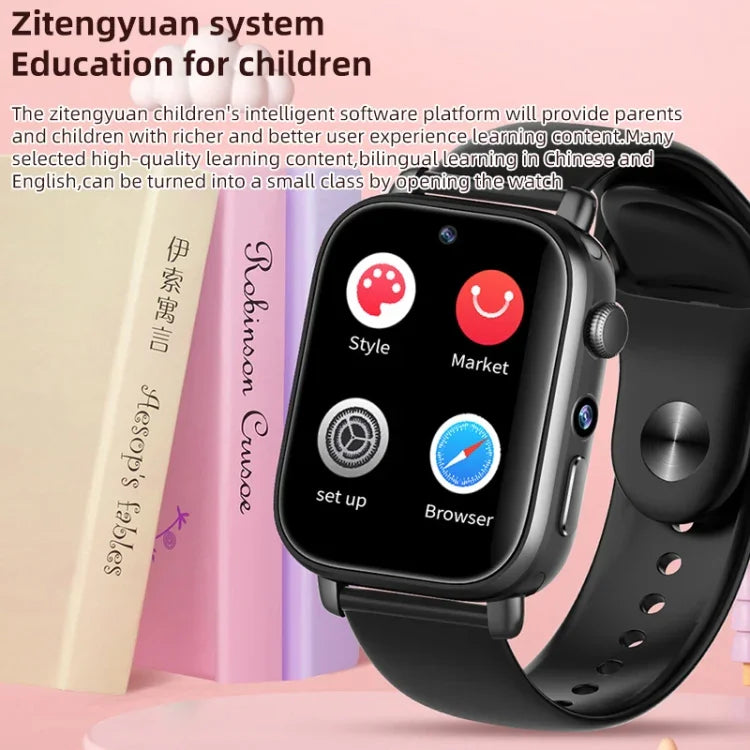 UNIWA X1S 1.9인치 IP67 방수 4G 안드로이드 8.1 듀얼 카메라 스마트 시계 온도 측정 지원, 1G+8G, 2G+16G