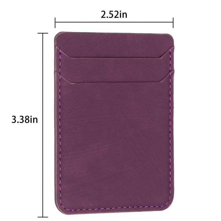 BFK13 Frosted Card Bag Mobile Phone Back Sticker
