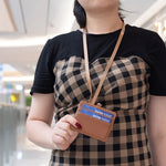 BFK14 Horizontal ID Card Bag with Lanyard