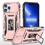 아머 PC + TPU 카메라 쉴드 휴대폰 케이스, 아이폰 16 Pro용, 아이폰 16 Plus용, 아이폰 16용, 아이폰 15 Pro Max용, 아이폰 15 Pro용, 아이폰 15 Plus용