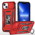 아머 PC + TPU 카메라 쉴드 휴대폰 케이스, 아이폰 16 Pro용, 아이폰 16 Plus용, 아이폰 16용, 아이폰 15 Pro Max용, 아이폰 15 Pro용, 아이폰 15 Plus용