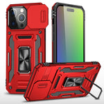 아머 PC + TPU 카메라 쉴드 휴대폰 케이스, 아이폰 16 Pro용, 아이폰 16 Plus용, 아이폰 16용, 아이폰 15 Pro Max용, 아이폰 15 Pro용, 아이폰 15 Plus용