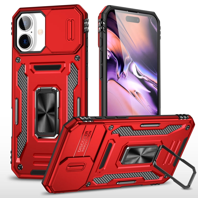 아머 PC + TPU 카메라 쉴드 휴대폰 케이스, 아이폰 16 Pro용, 아이폰 16 Plus용, 아이폰 16용, 아이폰 15 Pro Max용, 아이폰 15 Pro용, 아이폰 15 Plus용