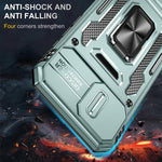 아머 PC + TPU 카메라 쉴드 휴대폰 케이스, 아이폰 17e / 16e용, 아이폰 17 Pro Max용, 아이폰 17 Pro용, 아이폰 17용, 아이폰 Air용, 아이폰 16 Pro Max용