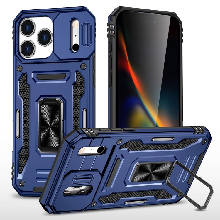 아머 PC + TPU 카메라 쉴드 휴대폰 케이스, 아이폰 17e / 16e용, 아이폰 17 Pro Max용, 아이폰 17 Pro용, 아이폰 17용, 아이폰 Air용, 아이폰 16 Pro Max용