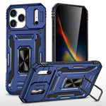 아머 PC + TPU 카메라 쉴드 휴대폰 케이스, 아이폰 17e / 16e용, 아이폰 17 Pro Max용, 아이폰 17 Pro용, 아이폰 17용, 아이폰 Air용, 아이폰 16 Pro Max용